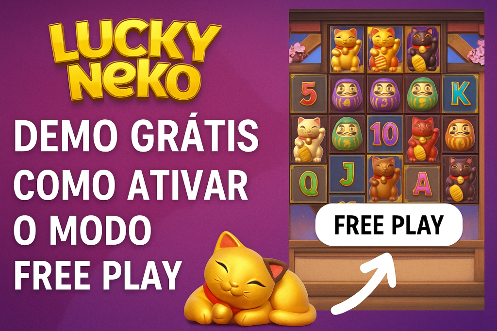 Lucky Neko Demo Grátis: Como Ativar o Modo Free Play